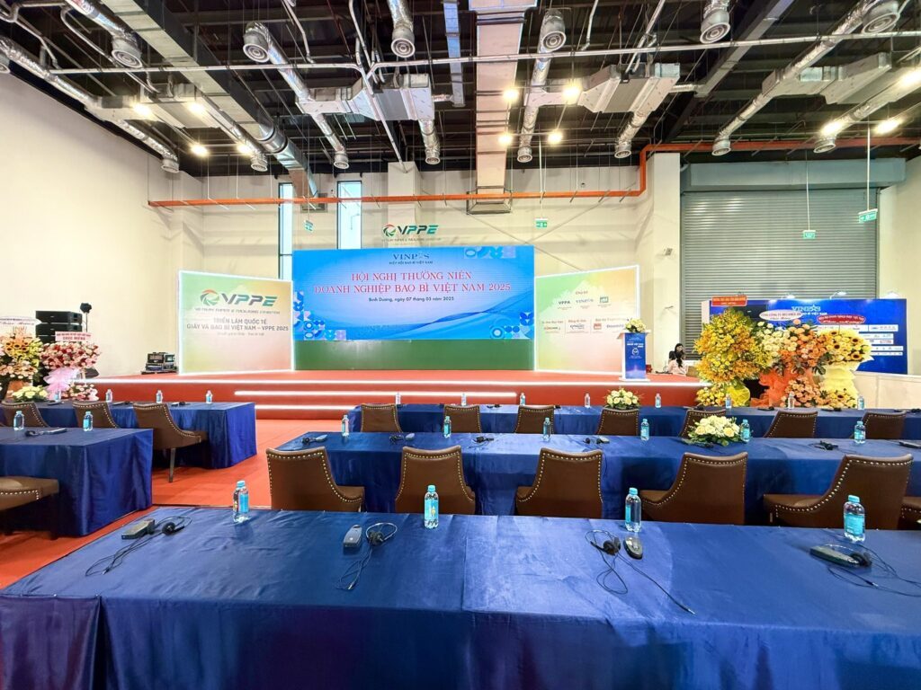 Hai Nam – Golden Sponsor for the Vietnam Packaging Award 2025 2 Bao Bi Hai Nam The venue of the Vietnam Packaging Awards 2025 ceremony